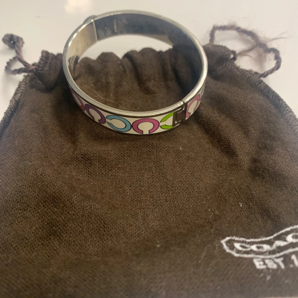 Coach sterling silver bracelet - Picture 2 of 5